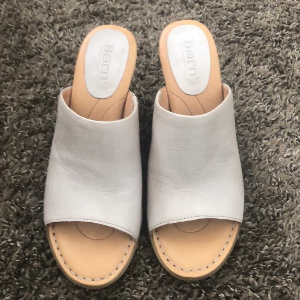 Born Bima Mules size 7